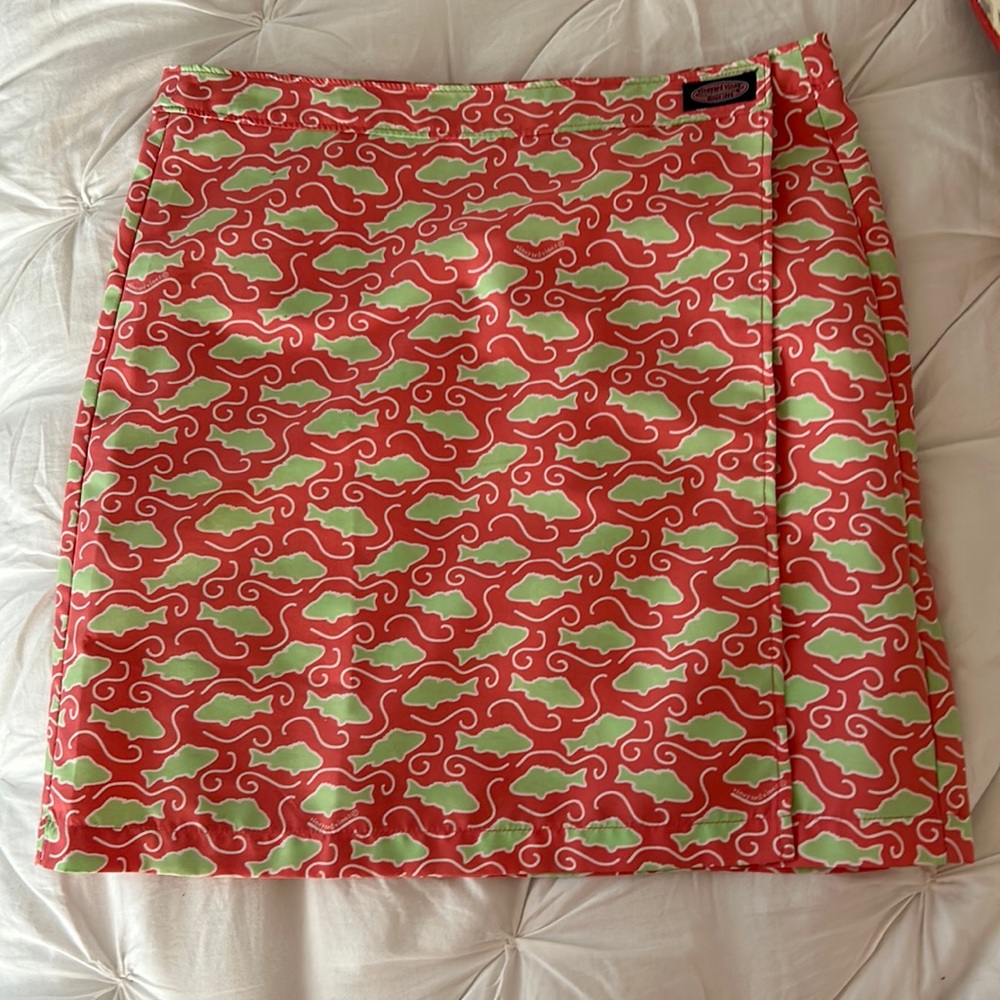 Vineyard vines wrap skirt